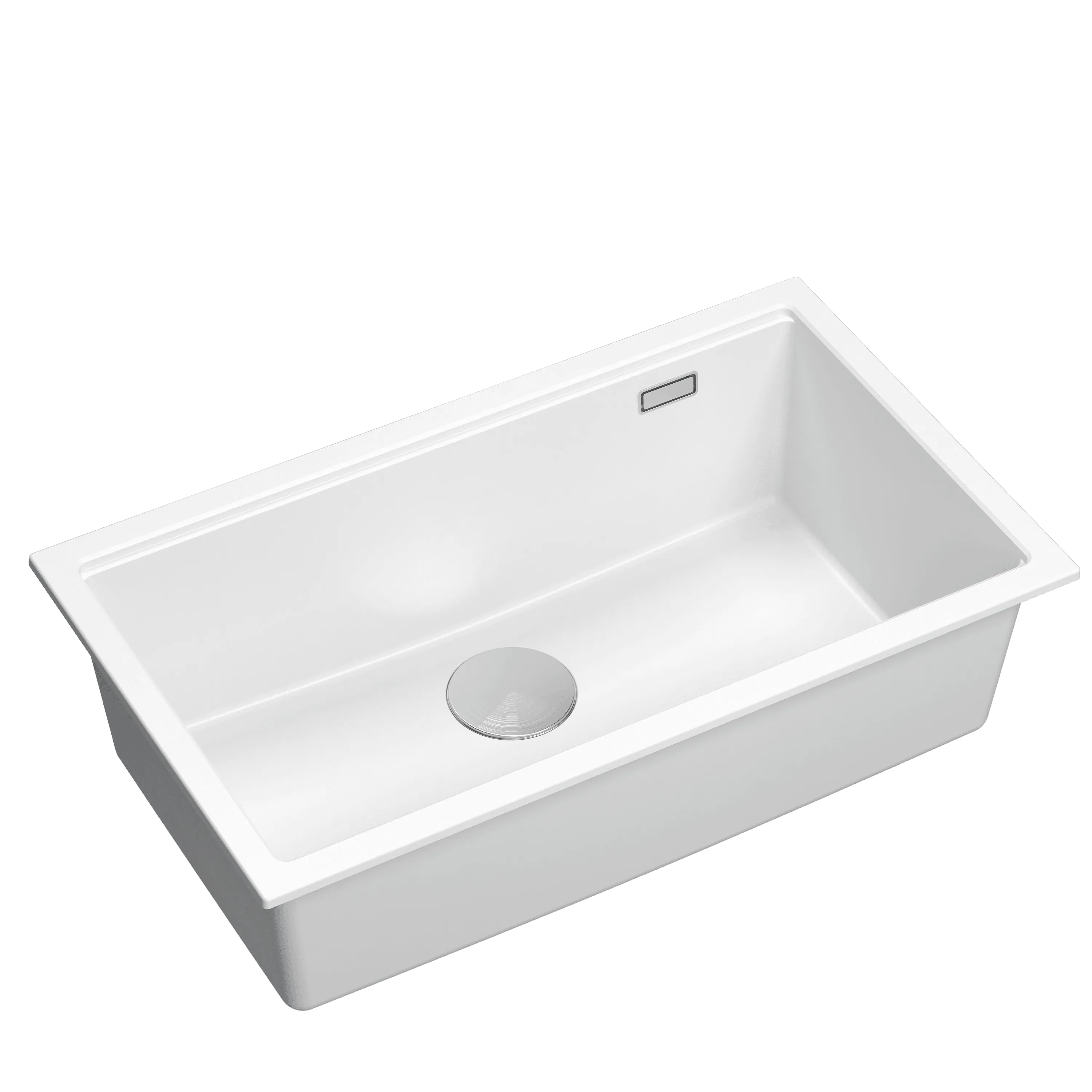 Quadron Logan 110 White, topmount or undermount sink