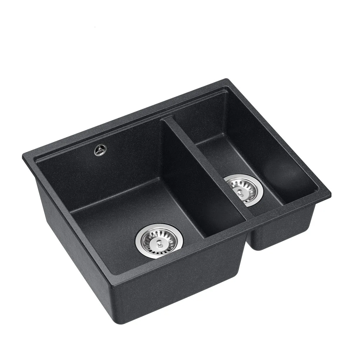 Quadron Logan 151 Black, topmount or undermount sink