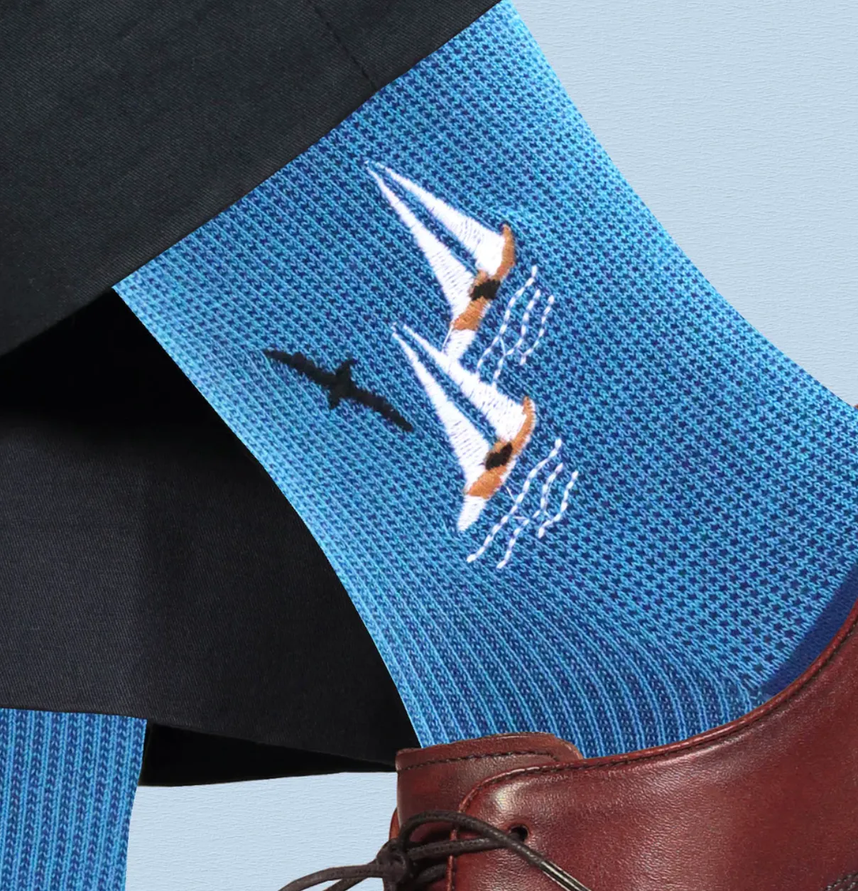 Ships Company Sailing Themed Men's Crew Sock