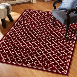 Séphor Non-Anti Skid Carpet - Red
