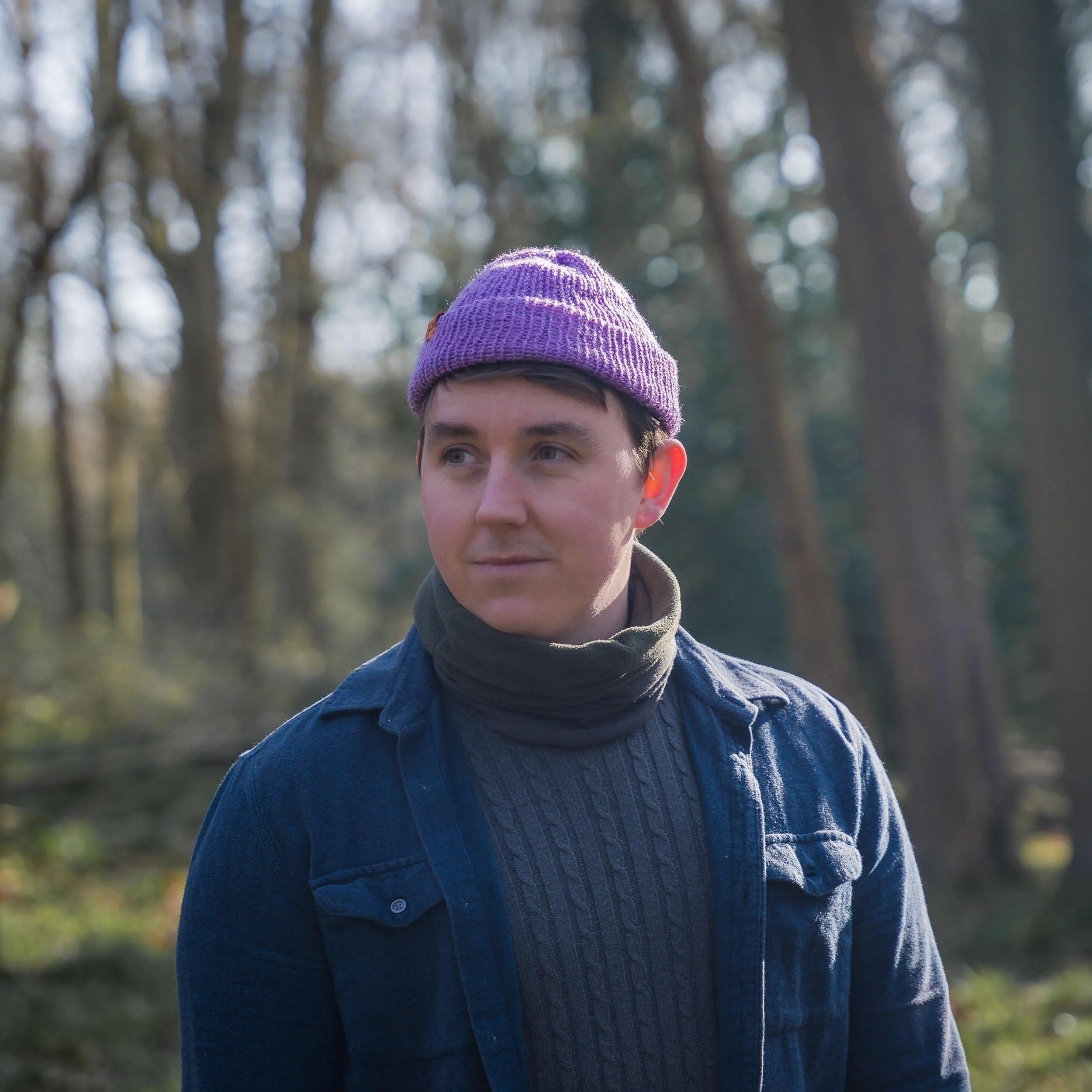 Stone Grey Trawler Wooly Hat