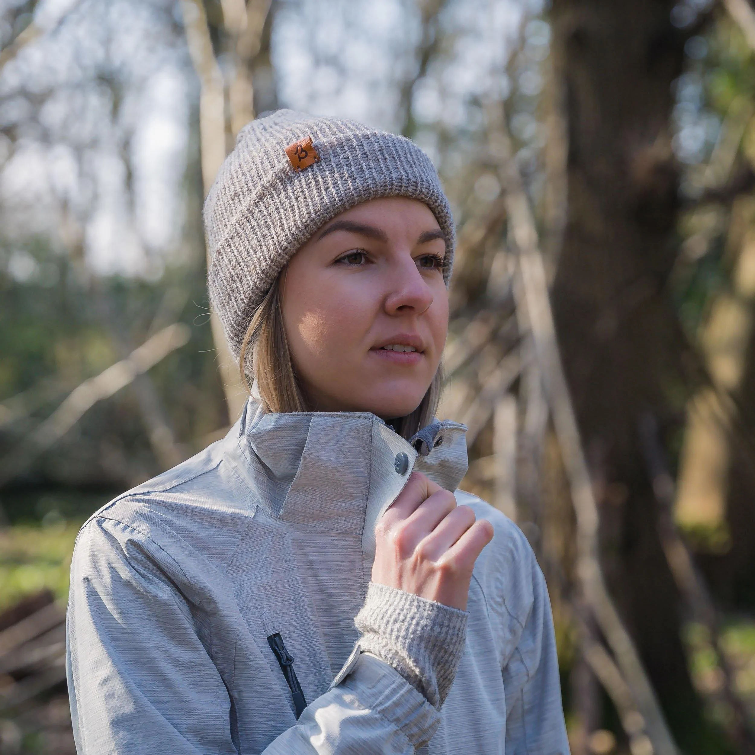 Stone Grey Trawler Wooly Hat