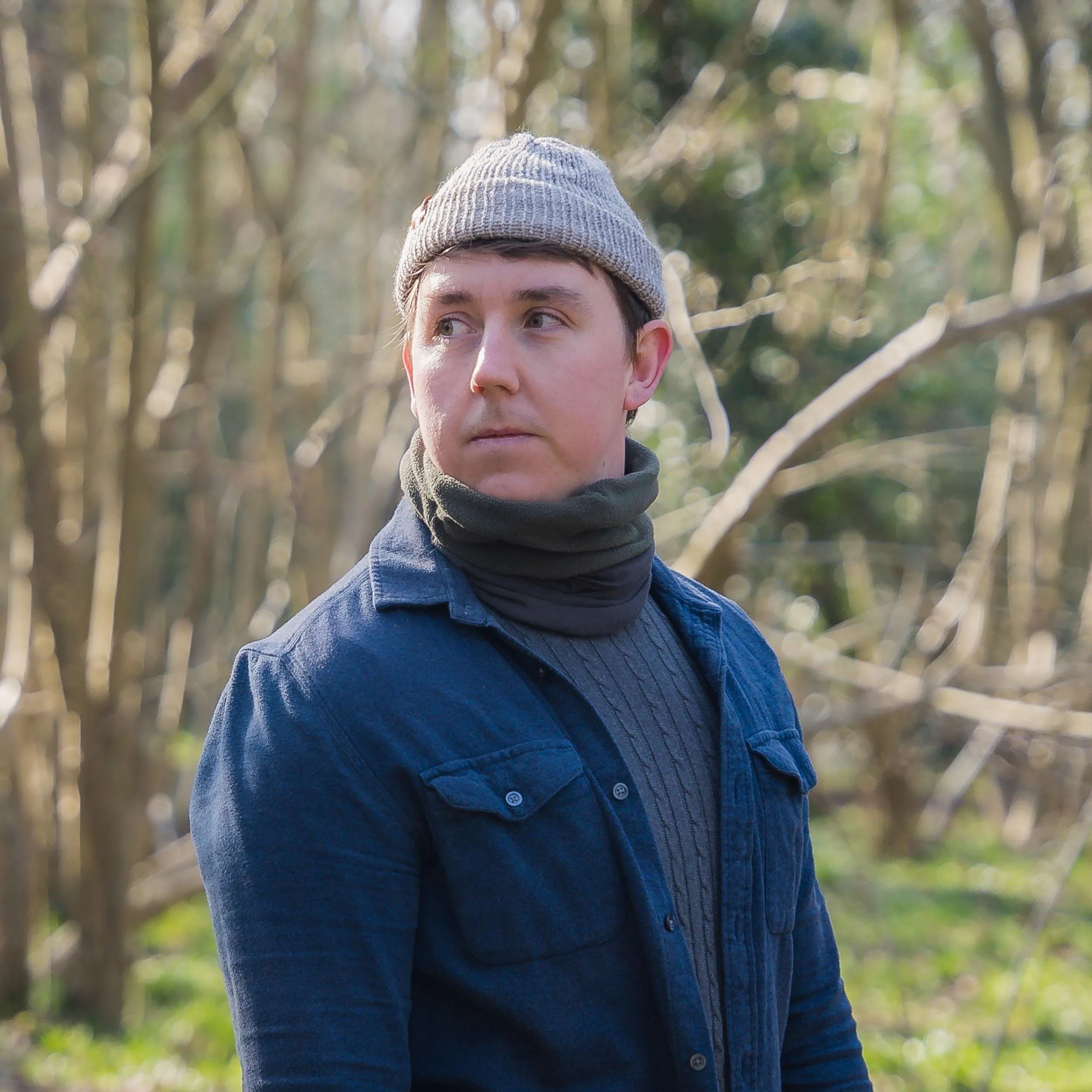 Stone Grey Trawler Wooly Hat