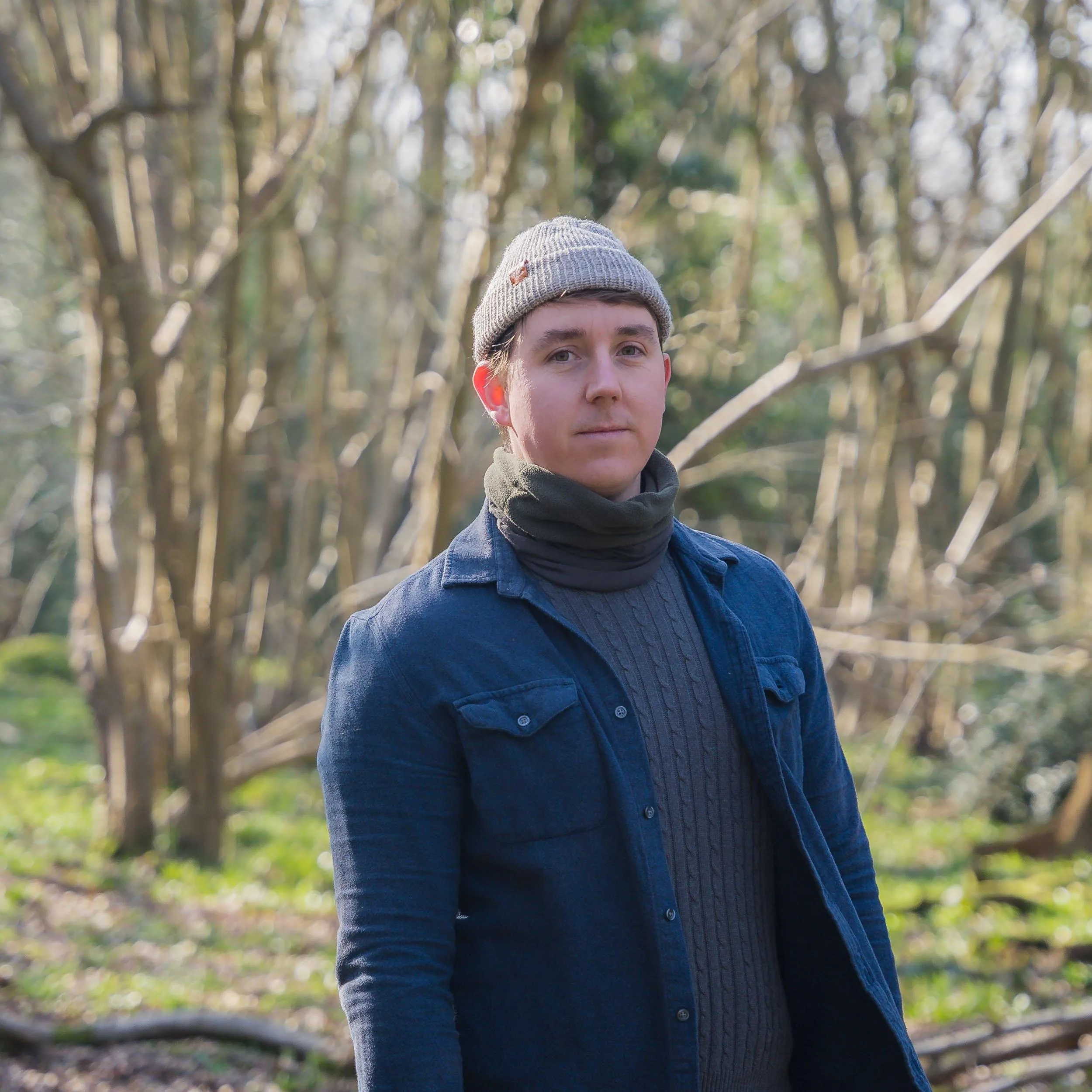 Stone Grey Trawler Wooly Hat