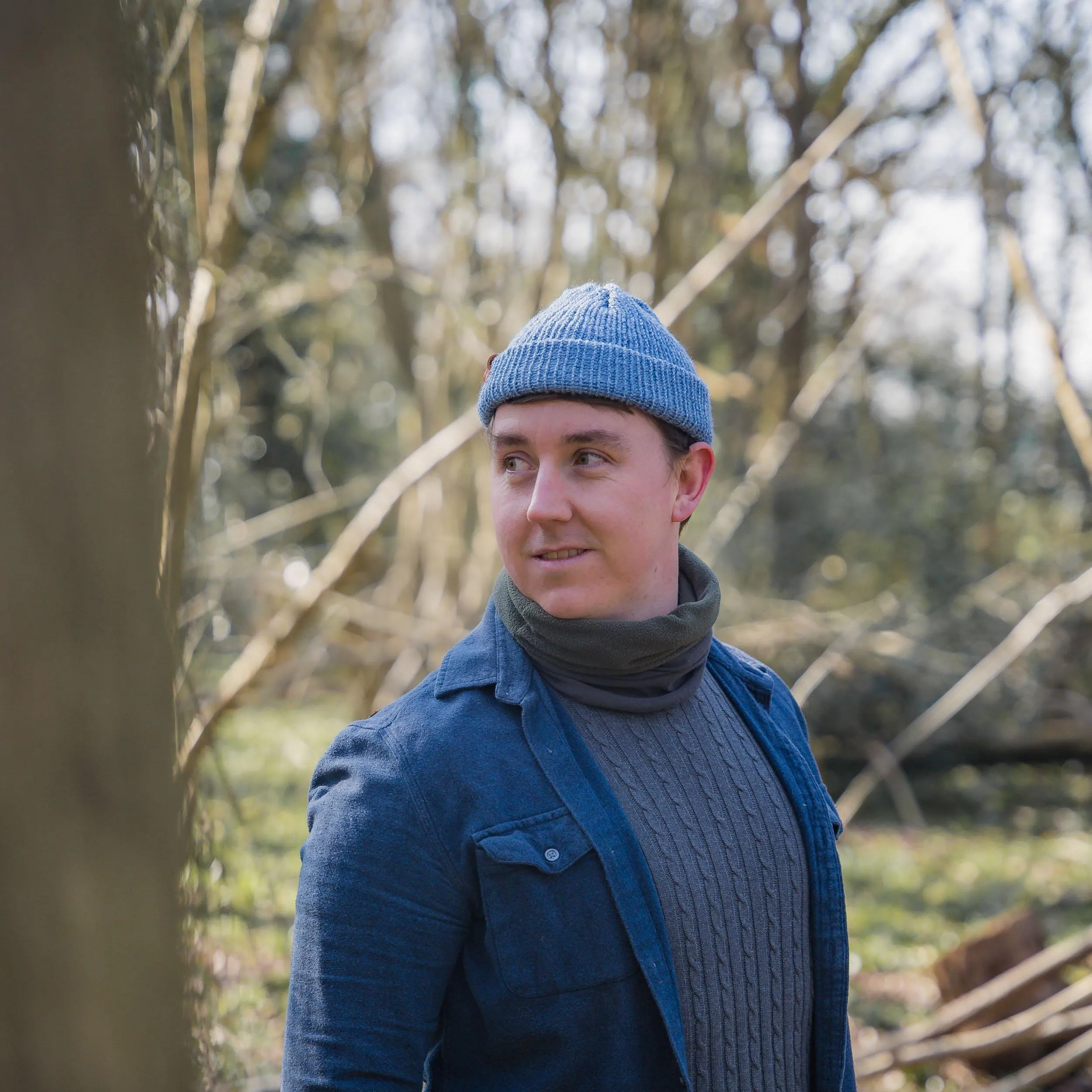 Stone Grey Trawler Wooly Hat