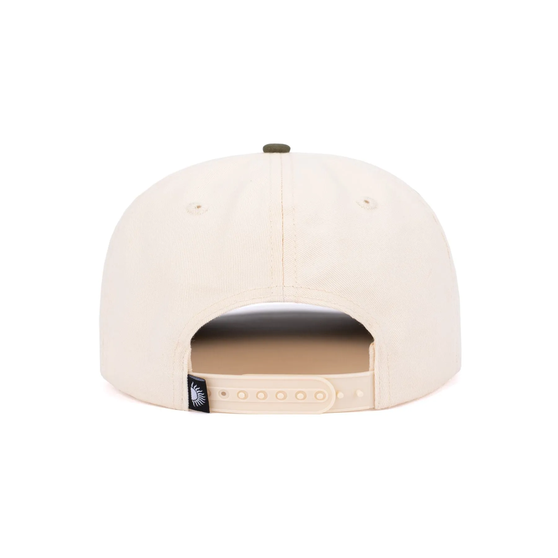 SunDiego SDBSCA Snapback - VINTAGE WHITE/Green