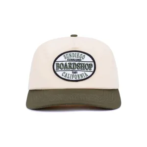 SunDiego SDBSCA Snapback - VINTAGE WHITE/Green