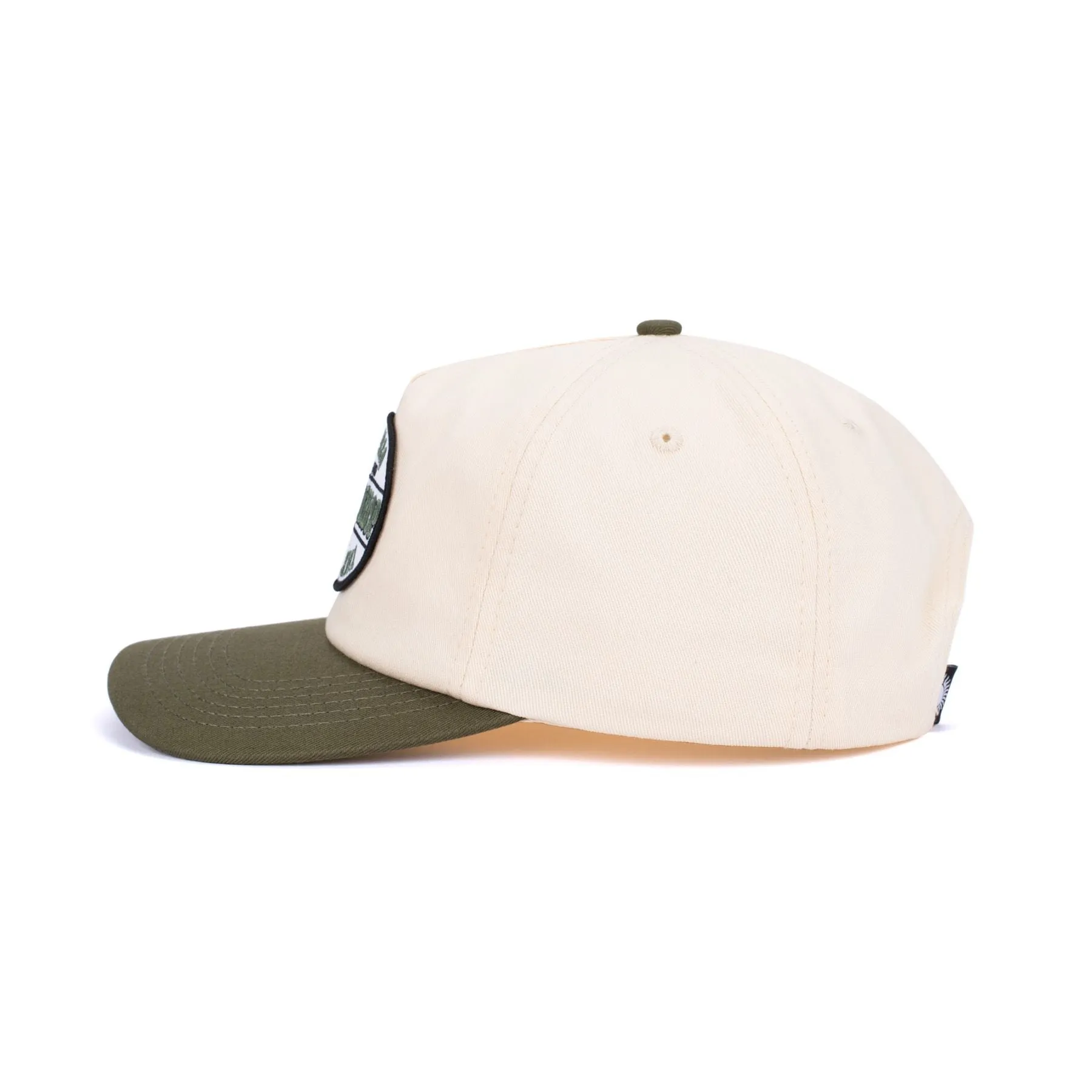 SunDiego SDBSCA Snapback - VINTAGE WHITE/Green