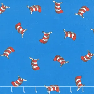 The Cat in the Hat - Hats Blue Yardage