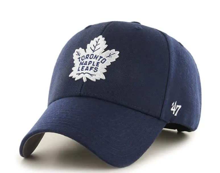Toronto Maple Leafs Blue Adult 47 Brand Mvp Adjustable Hat
