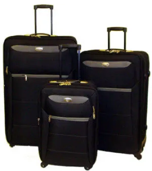 UpRight Light Weight 360° Spinner Multi-Directional Spinning Wheels - 3pc Set