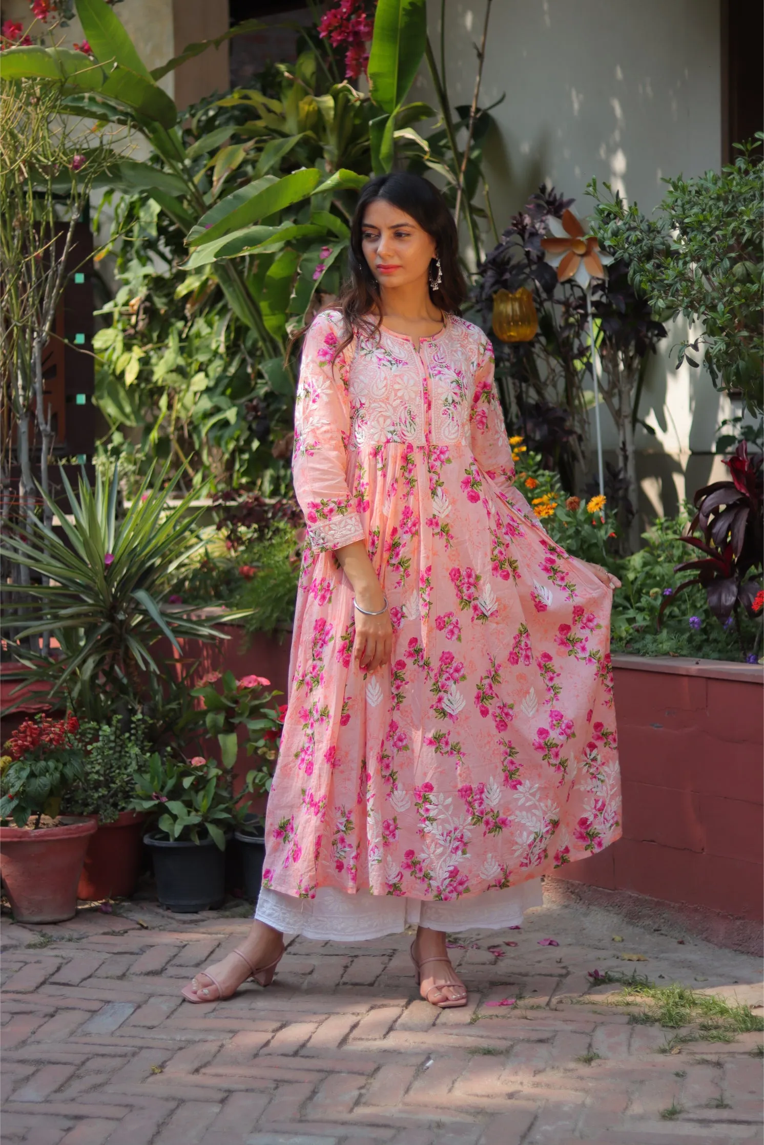 Urwah Mulmul A-Line Gown