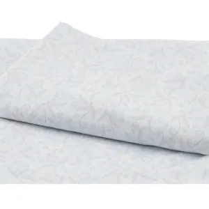 Winter Elegance 2 Ply Flannel - Textured Vine Allover Lt Gray 2 Yard Cut
